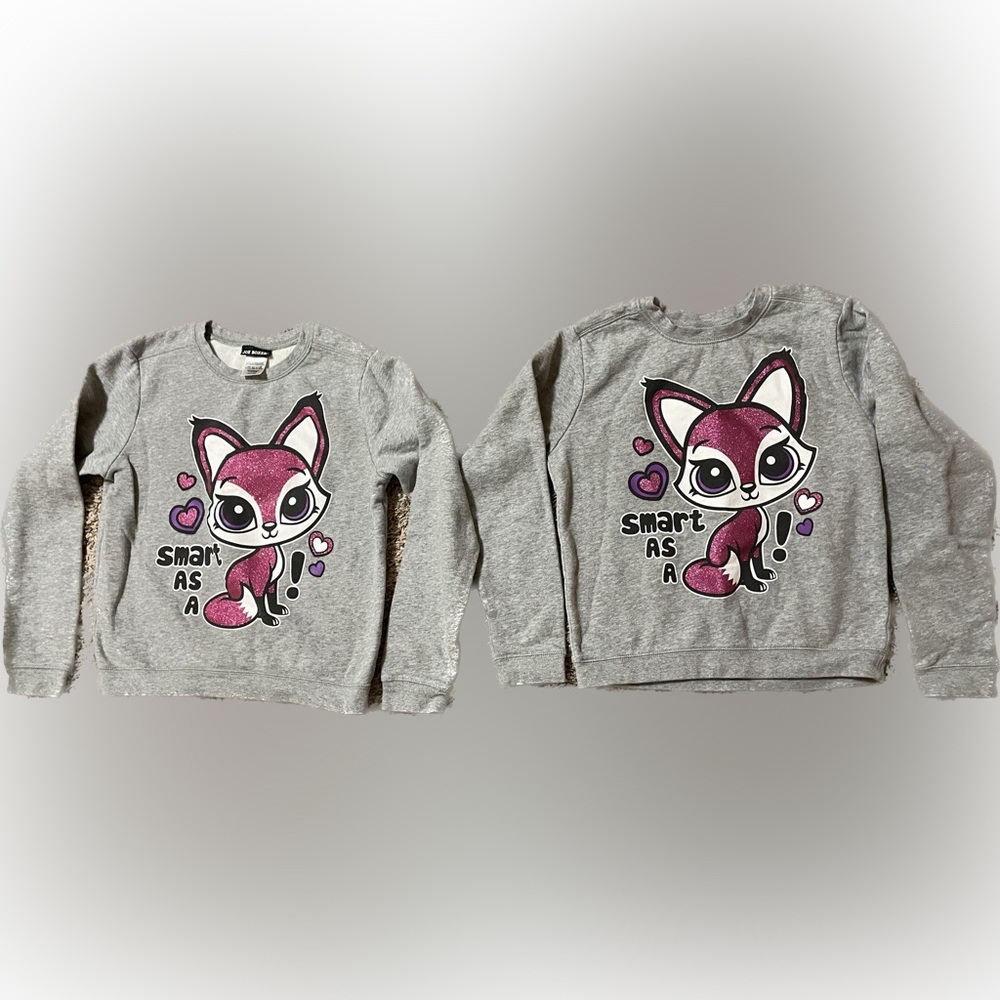 NWOT Smart as a Fox girls sweatshirt